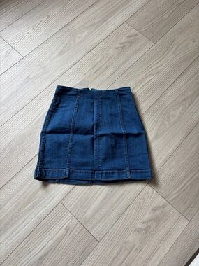 Free People Denim Skirt
